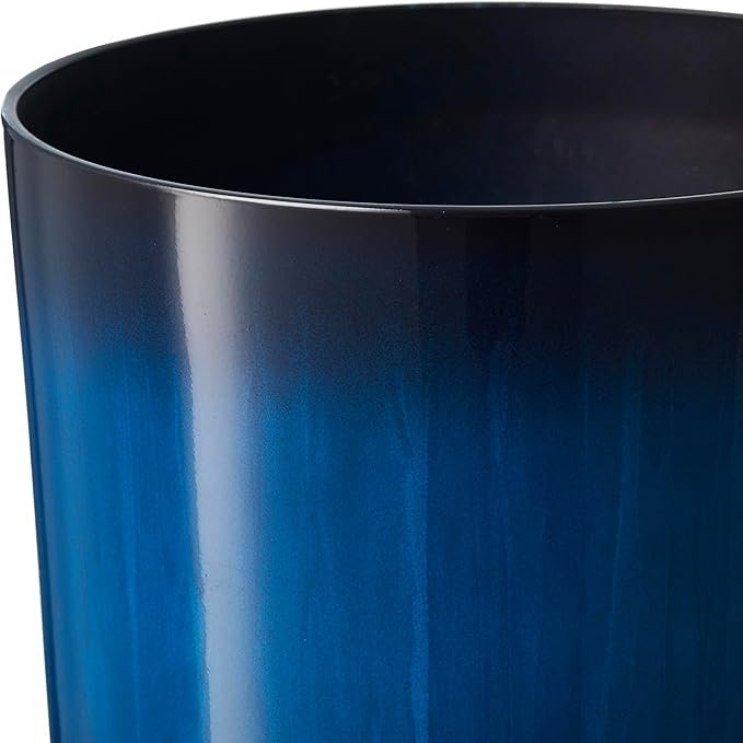 Glitzhome 23.5" H Oversized Tall Round Tapered Planter, Plastic Flower Pots - Image 8