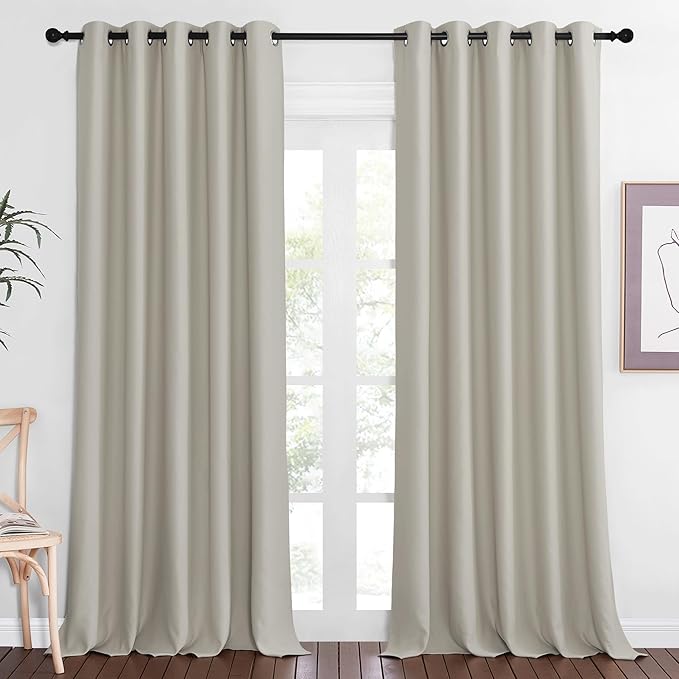 NICETOWN Blackout Natural Curtain by NICETOWN