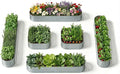 6-Pack 18” Tall Galvanized Raised Garden Beds – New Home Garden Layout by Annoell
