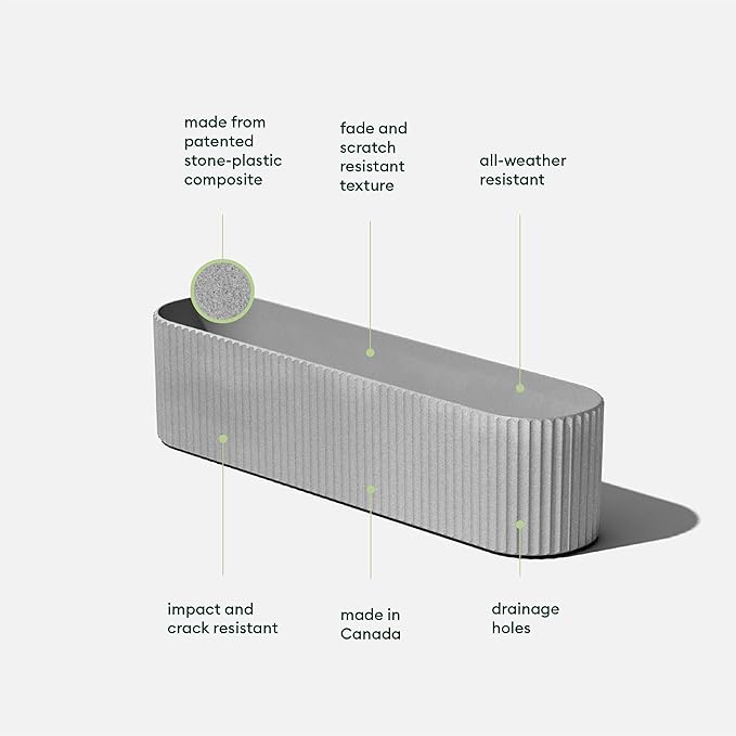 Veradek Demi Series Window Box Planter - Image 3