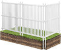 VEVOR 3 Panels Outdoor Privacy Screen, 36 x 45 in Air Conditioner Fence by VEVOR