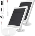 IP65 Solar Panel Outdoor for Ring Cameras Spotlight Cam Plus/Pro Stick Up by Fehuatenda