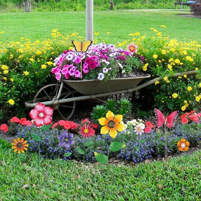 hogardeck Garden Decor for Outside, Yard Art Garden Decorations for Outdoor - Image 4