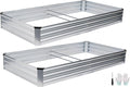 Galvanized Raised Garden Bed Outdoor | Metal Raised Garden Bed by Zettfuly