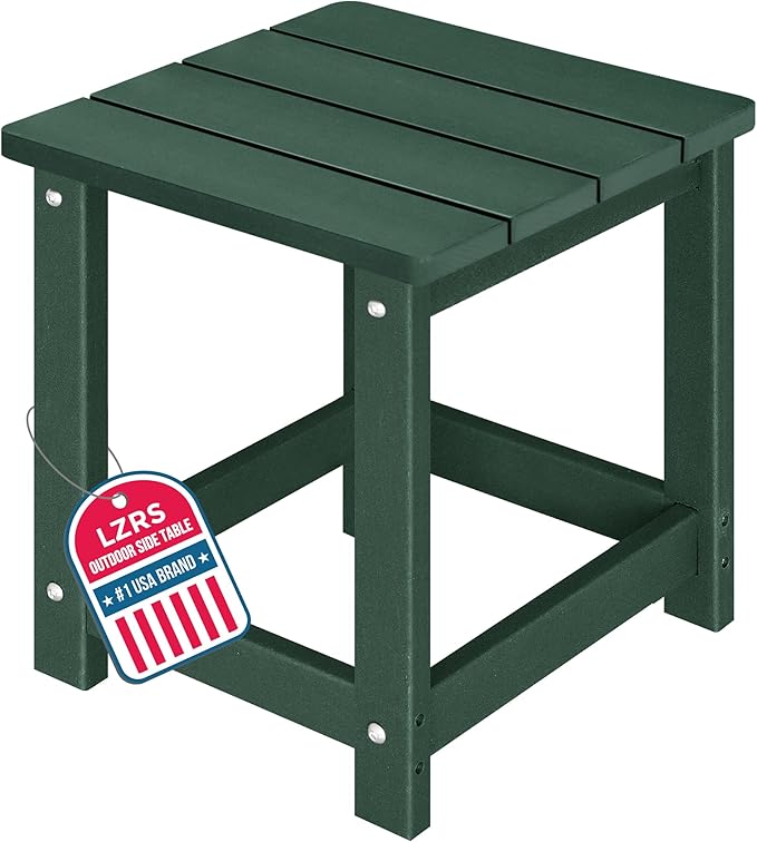 LZRS Adirondack Square Outdoor Side Table by LZRSPET