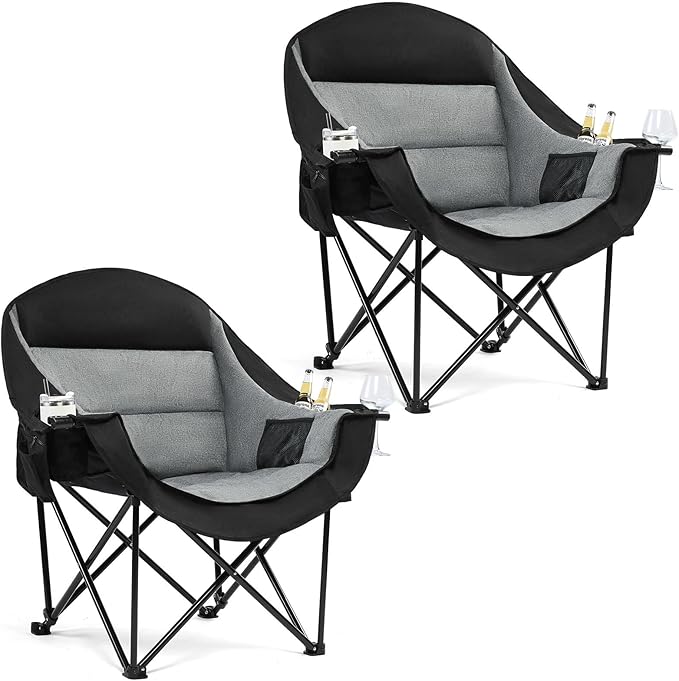 Oversized Camping Chair for Adults by PUVASIA