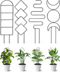 4 Pack Indoor Climbing Plant Trellis, Small Trellis by Whtawtaw