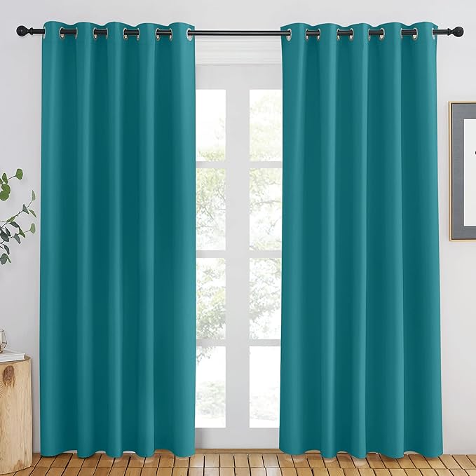 NICETOWN Blackout Doorway Curtain & Drape 84 inches Length - Image 2