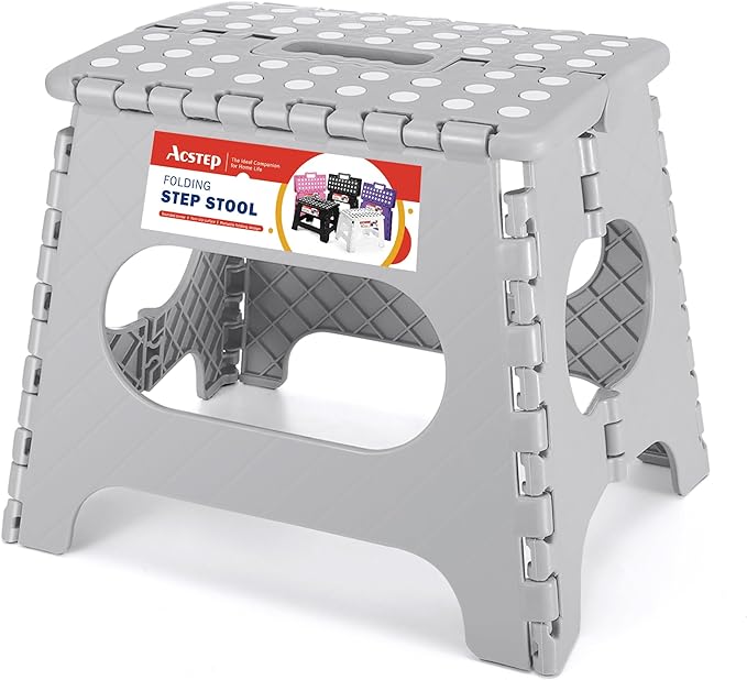ACSTEP Folding Step Stool 11'' Foldable Step Stool by ACSTEP