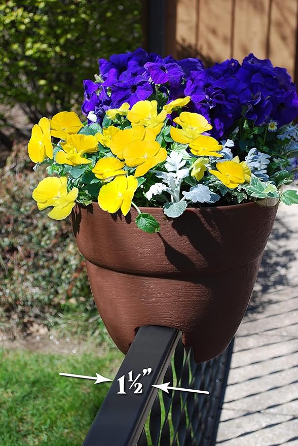Emsco Group Bloomers Railing Planter - Image 4