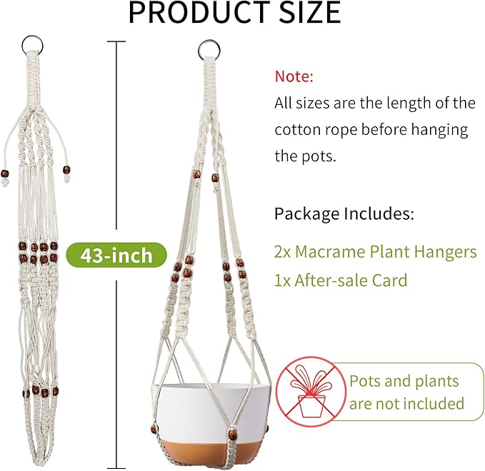 Macrame Plant Hanger - Image 7
