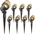 GOODSMANN Landscape Lighting Kits Low Voltage Spot Lights 8PK Landscape Flood by GOODSMANN
