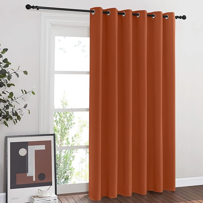 NICETOWN Room Divider Curtain 84 inch Length, Grommet Privacy & Noise Reducing by NICETOWN