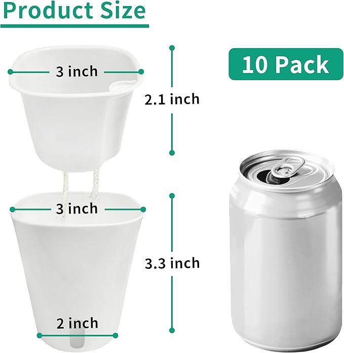 3" Self Watering Pots - Image 3