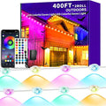Permanent Outdoor Lights, 400ft RGB Outdoor Led Lights, Music Synchronised Eave by Unknown