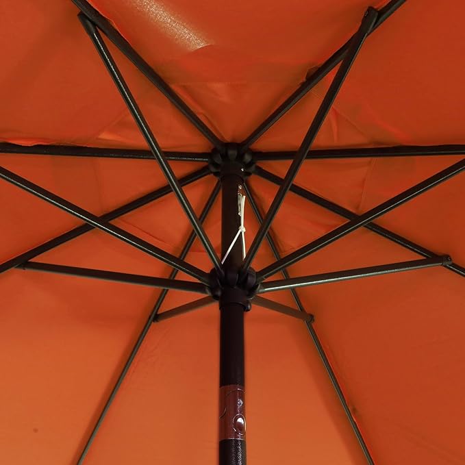 Blissun 9' Outdoor Patio Umbrella, Outdoor Table Umbrella, Yard Umbrella - Image 3