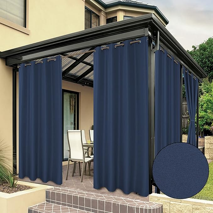 BONZER Waterproof Outdoor Curtains by Bonzer