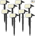 LANSOW Solar Spot Lights Outdoor Waterproof IP67, Solar Landscape Spotlights by LANSOW