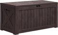 Greesum 120 Gallon Deck Box, Resin Outdoor Storage Container by BuynowfromGreesum