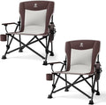EVER ADVANCED Oversized Folding Camping Chair, by EVERADVANCED