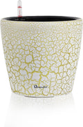 Dexceder 11x10 Inches Self Watering Planter Indoor Outdoor, Inner Pot Design by Dexceder