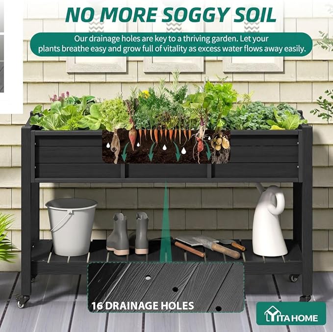 YITAHOME Raised Garden Bed HDPE - Image 2
