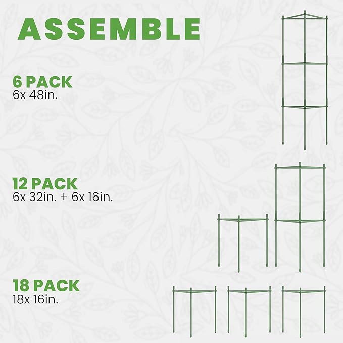 Tomato Cage - Large Trellis Stakes and Plant Support Structures - Image 6
