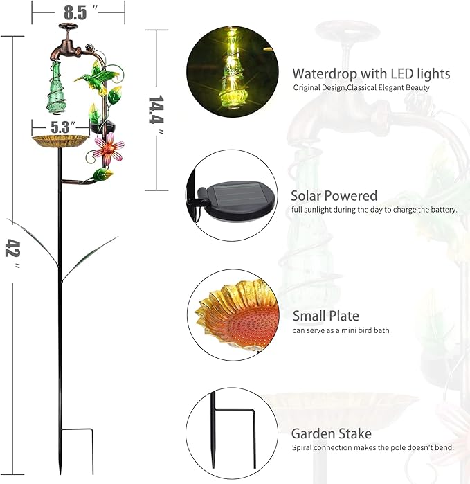 Bshine Solar Garden Decoration Outdoor Light - Image 6