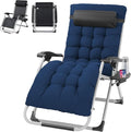 VINGLI 29" Padded Zero Gravity Chair, Lounge Chair by VINGLI