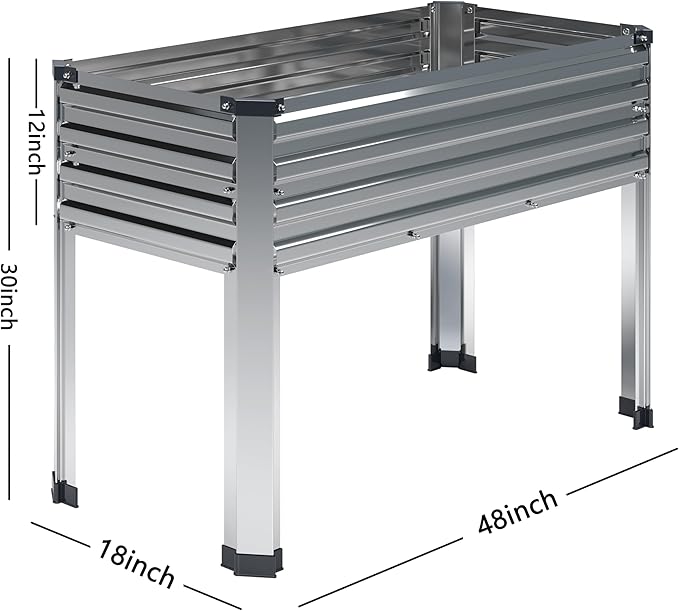Galvanized Raised Garden Bed - Image 4