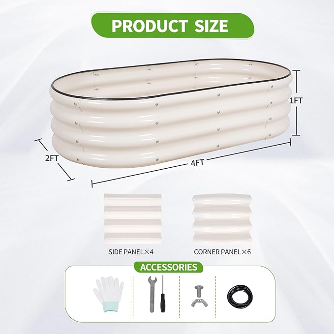 Galvanized Raised Garden Bed - Image 6