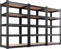AOAORRG Set of 3 Garage Shelving Heavy Duty Storage Shelves, Metal Adjustable by Unknown