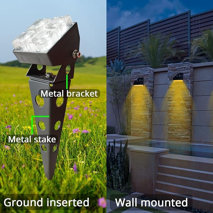 Solar Spotlights Outdoor Waterproof IP65 Landscape Spot Lights - Image 6