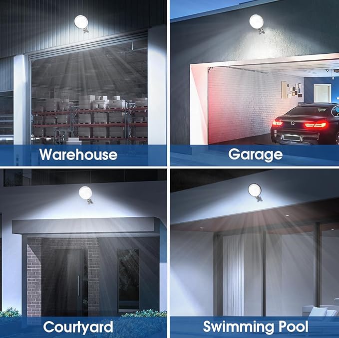 LED Barn Light, 150W 20000LM Dusk to Dawn Outdoor Lighting - Image 7
