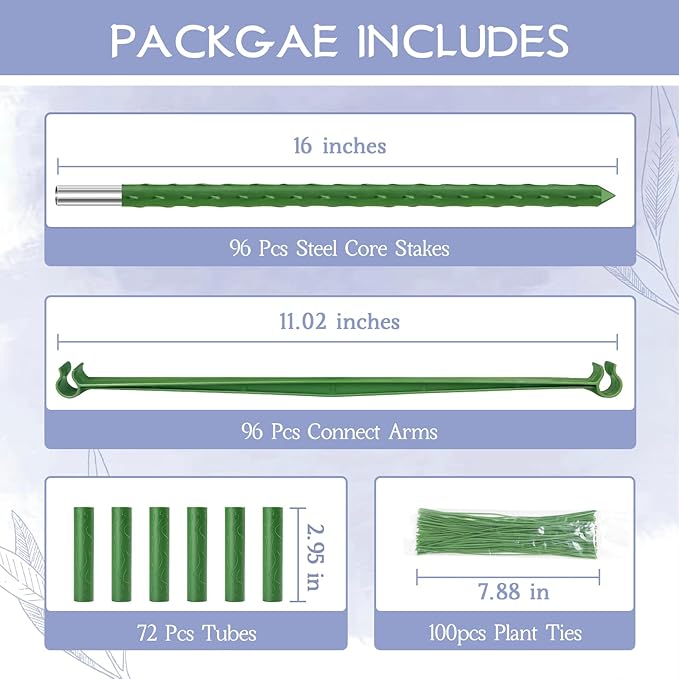 Legigo 8-Pack Up to 63inch Tomato Cages - Image 3