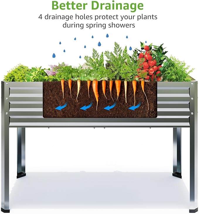 Galvanized Raised Garden Bed - Image 5