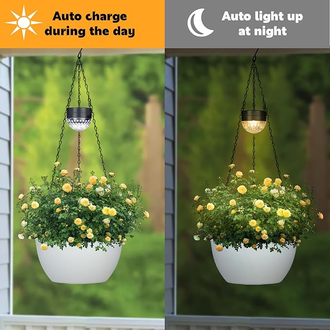 SUNNYPARK 2 Packs Hanging Planters Basket - Image 5