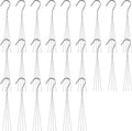 24 Pack Chain for Hanging Plants, 24 inch 4 Point Wire Plant Hangers for by EATHEATY