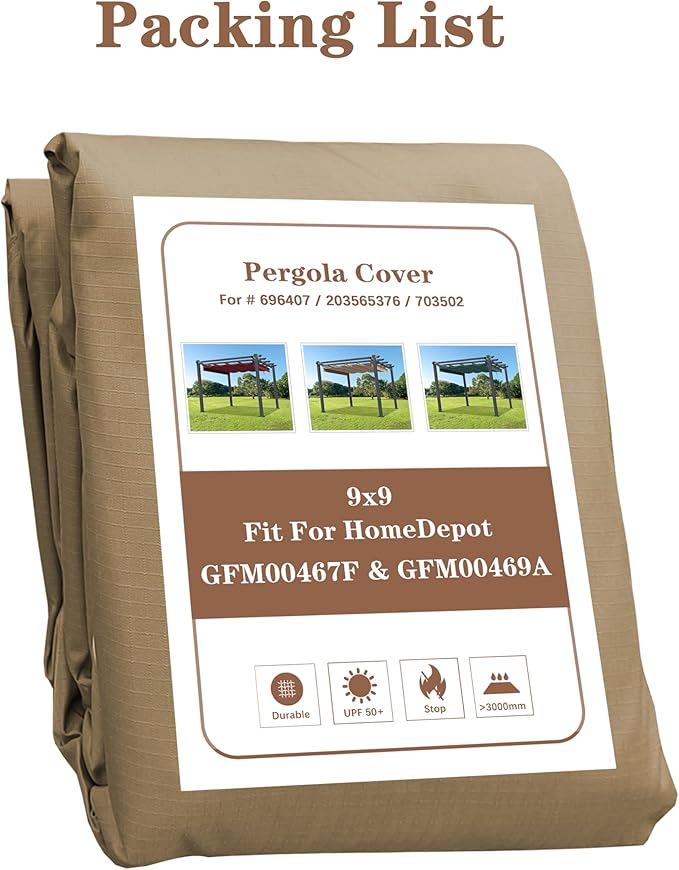 SCOCANOPY Beige Ripstop Replacement Cover Fit - Image 4