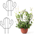 2 Pack Plant Trellis Indoor, 11.4" W x 13" H Small Trellis by FHWTY