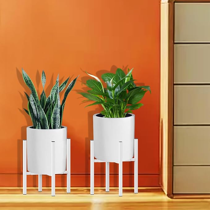 Plant Stand for 10"-16" Plant Pot Indoor Outdoor Corner, Adjustable Metal Heavy - Image 5