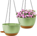 12 inch Hanging Planters for Indoor Plants, 2 Pack Self-Watering Hanging by Unknown