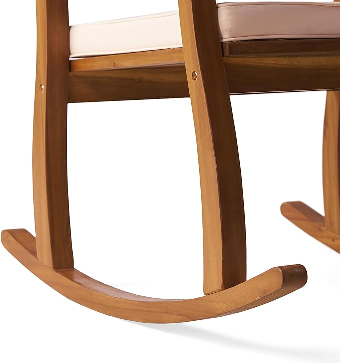 Christopher Knight Home Selma Acacia Rocking Chairs - Image 11