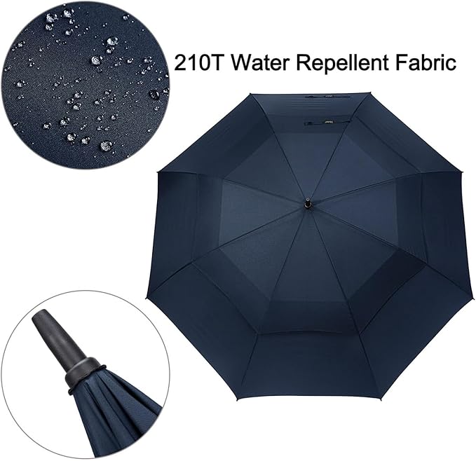 G4Free 47/54/62/68/72 Inch Automatic Open Golf Umbrella Oversize Extra Large - Image 4