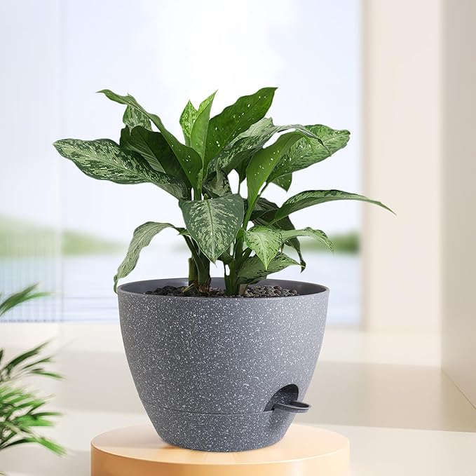 12 inch Large Self Watering Pots, Plant Pots - Image 6
