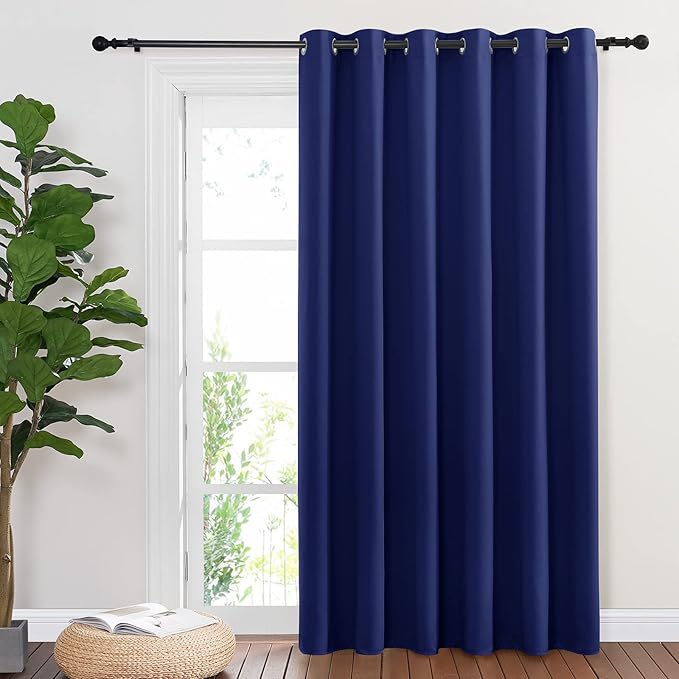 NICETOWN Sliding Glass Door Curtain Panel, Home Decoration Privacy & Noise - Image 8