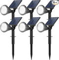 Solar Spot Lights Outdoor, 14 LED Outdoor Solar Lights by FratinkSolarLights
