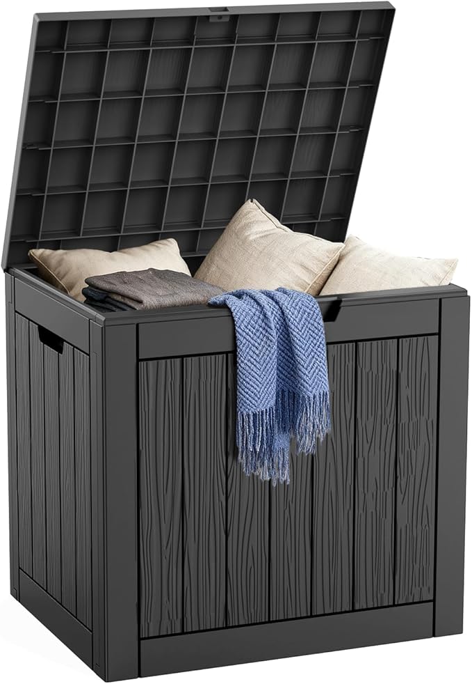 DRATO Deck Boxes, 30 Gallon Outdoor Storage Box by DRATOprovidesawarmandcozy