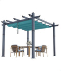 10 x 10 ft Aluminum Pergola by BouPower