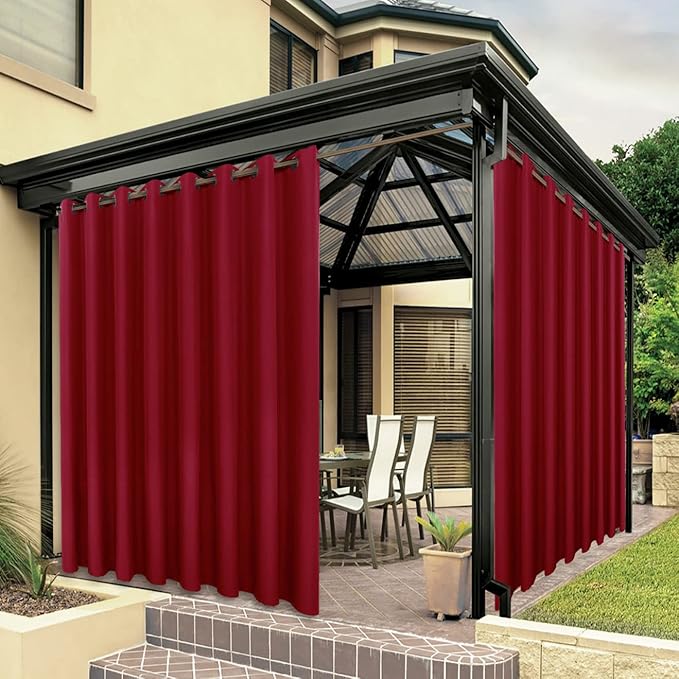 BONZER Waterproof Outdoor Curtains by Bonzer